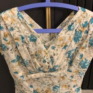 Vintage light flowy dress 50s-60s